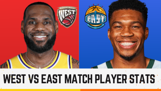 west vs east match player stats