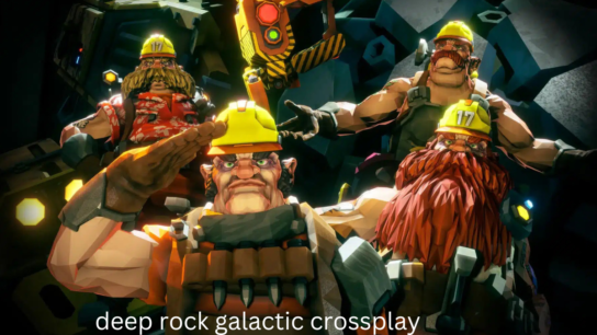 deep rock galactic crossplay