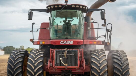 case ih 1640 combine feeder house valve stack leaking